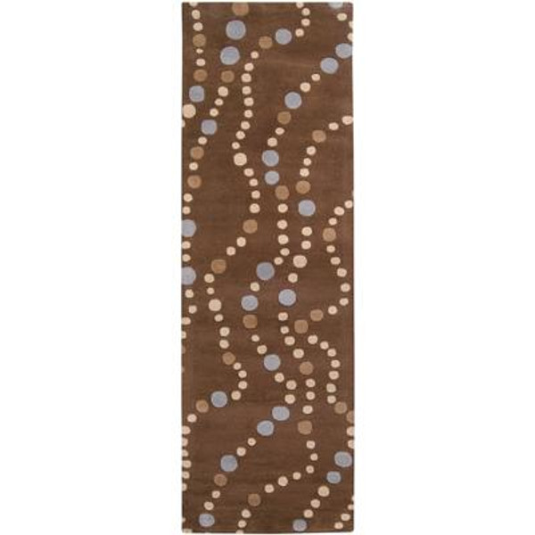 Natal Brown Wool 2 Feet 6 Inch x 8 Feet Runner