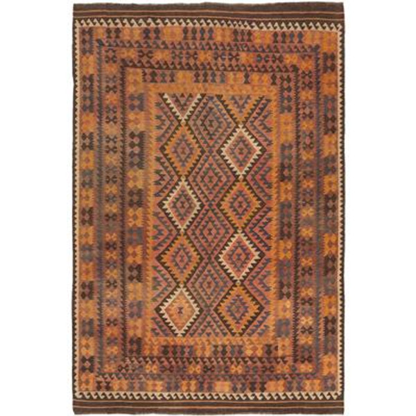 Hand woven Sivas Kilim - 6 Ft. 3 In. x 9 Ft. 6 In.