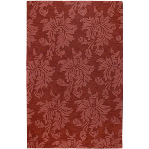 Pirita Brick Wool Accent Rug - 2 Ft. x 3 Ft. Area Rug