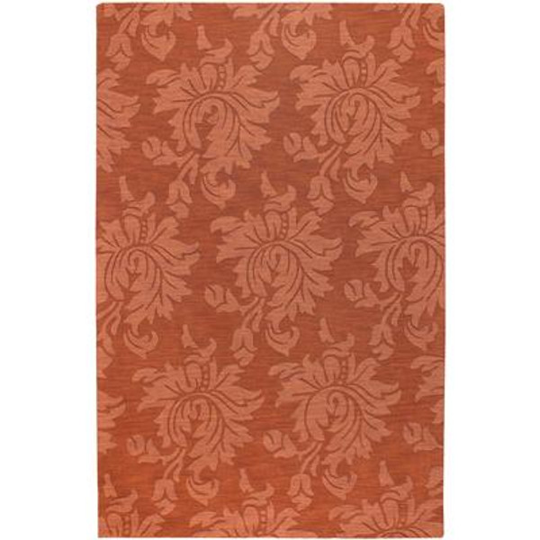Mapire Coral Wool  - 5 Ft. x 8 Ft. Area Rug