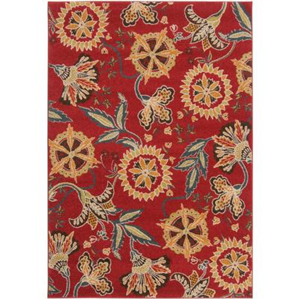 Tucupita Blue Polypropylene 2 Feet 2 Inch x 3 Feet Accent Rug