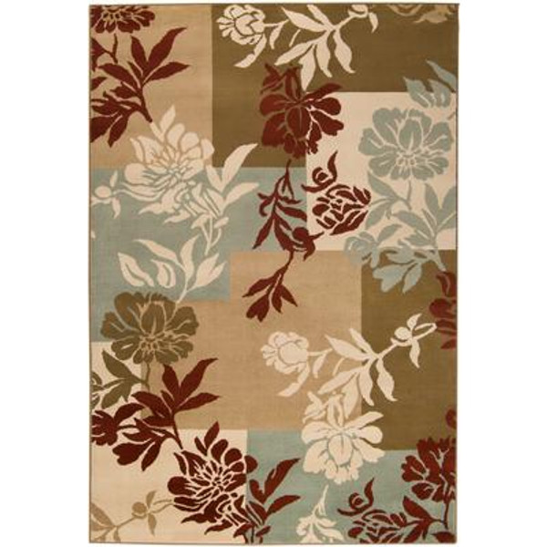 Mampora Praline Polypropylene  - 5 Ft. 3 In. x 7 Ft. 6 In. Area Rug