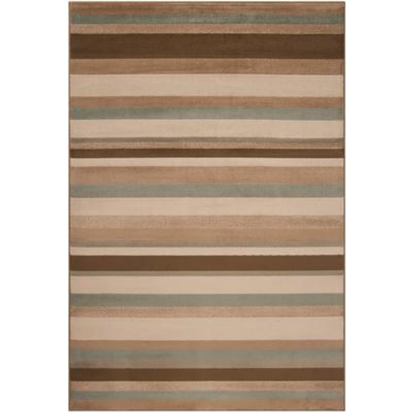 Parlamo Parchment Polypropylene  - 5 Ft. 3 In. x 7 Ft. 6 In. Area Rug