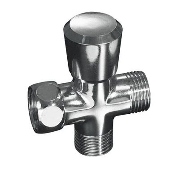 Two-Way Showerarm Diverter in Polished Chrome