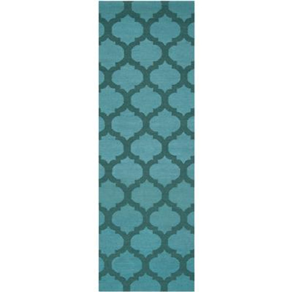 Saffre Sea Wool 2 Feet 6 Inch x 8 Feet Runner