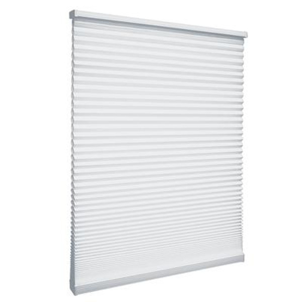 72x72 Snow Drift Cordless Cellular Shade (Actual width 71.625 Inch)