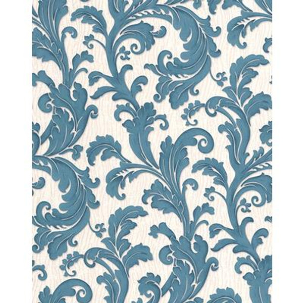 Capulet Aqua/Turquoise Wallpaper