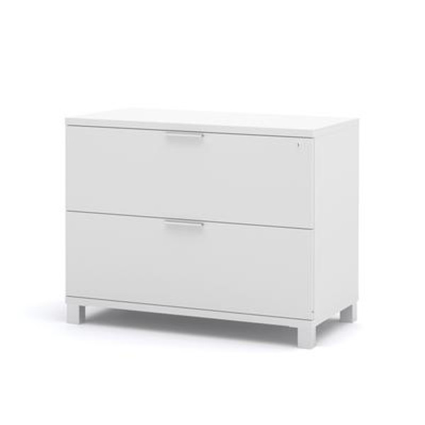 Pro-Linea Assembled Lateral File in White