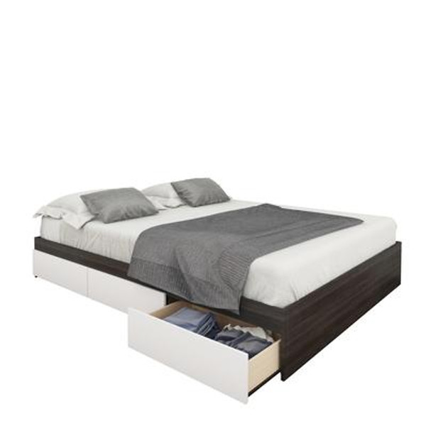 Allure Queen Size 6-Drawer Storage Bed