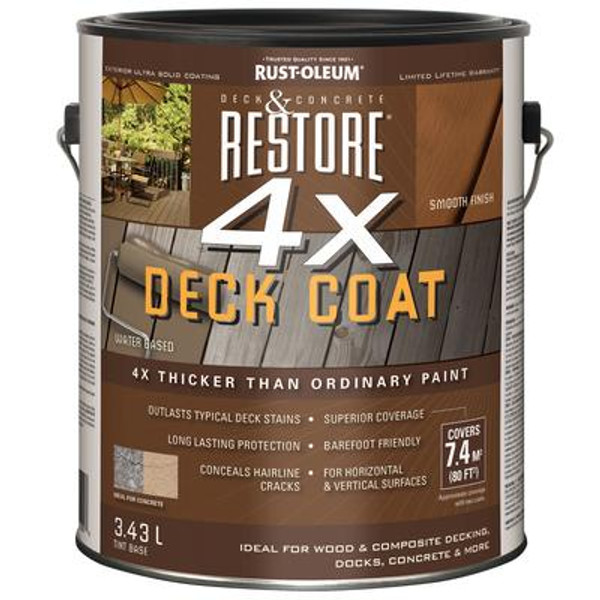 Restore Deck Coat 4X 3.43L