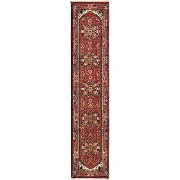 Hand-knotted Batul Rug - 2 Ft. 7 In. x 12 Ft. 2 In.