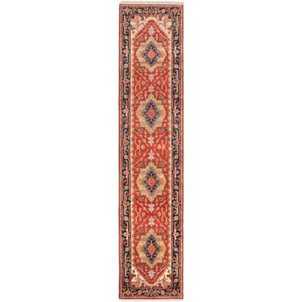 Hand-knotted Batul Rug - 2 Ft. 7 In. x 11 Ft. 8 In.