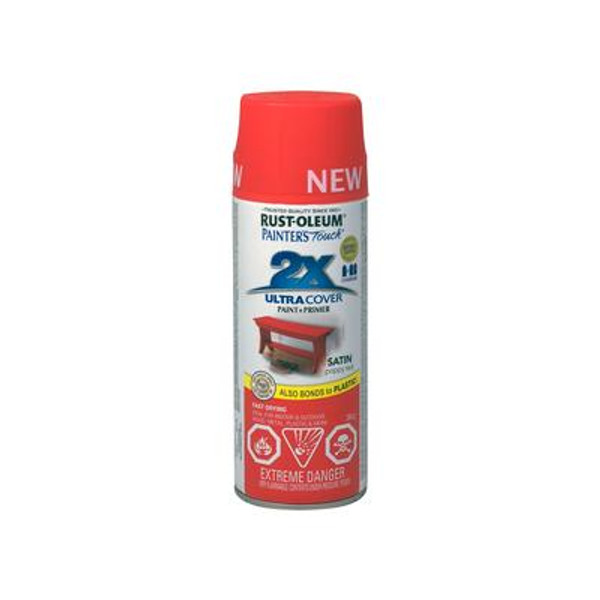 Painter's Touch 2X Satin Poppy Red