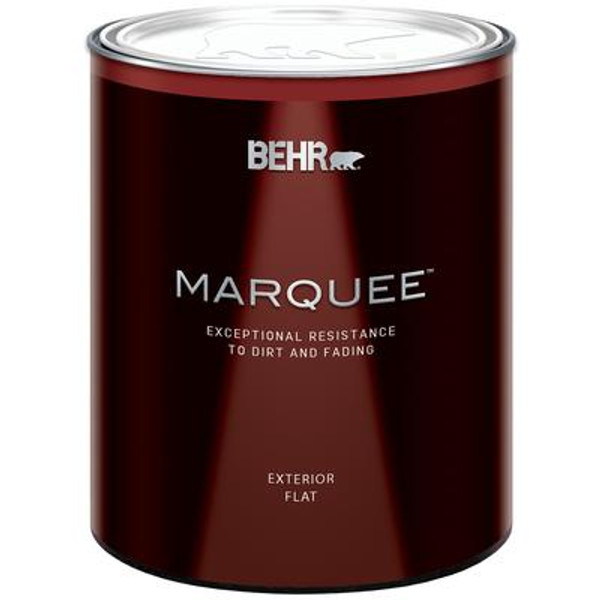 Behr Marquee Exterior Flat; Paint & Primer - Deep Base; 858 ML