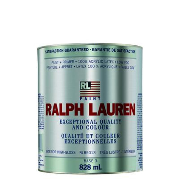 Ralph Lauren Interior Paint- High-Gloss- Base 3- Quart
