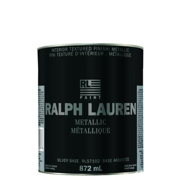 Ralph Lauren- Specialty Finish- Metallic- Silver Base- Quart