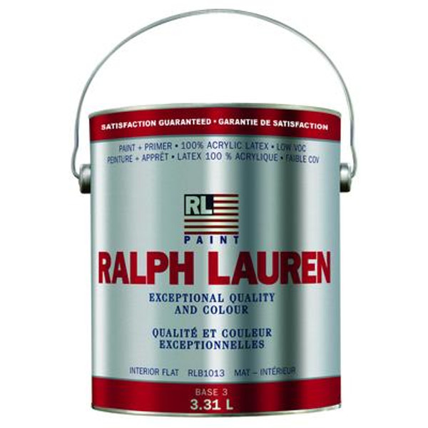 Ralph Lauren Interior Paint- Flat- Base 3- Gallon