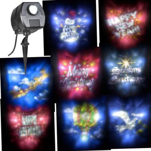 Outdoor Projector 3 LED Spotlight