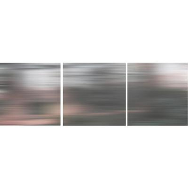 Shutter 12X12 set of 3- Grey Blurs
