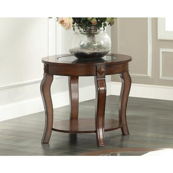 Phyllis II-Accent Table-Walnut