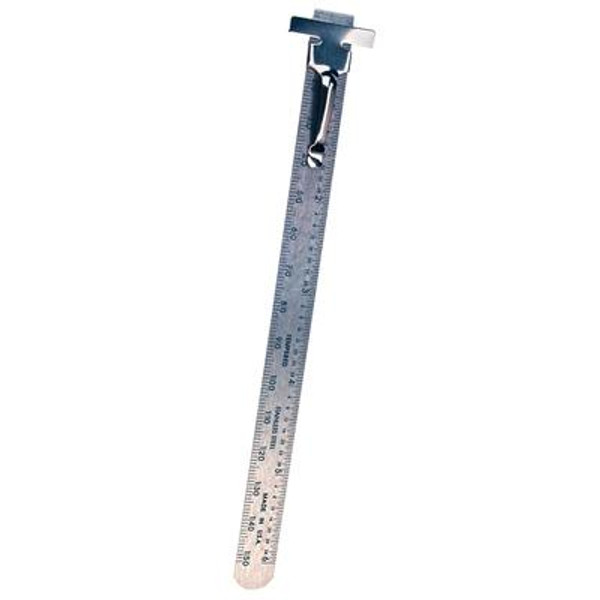 6 in. Stainless Steel Pckt Ruler