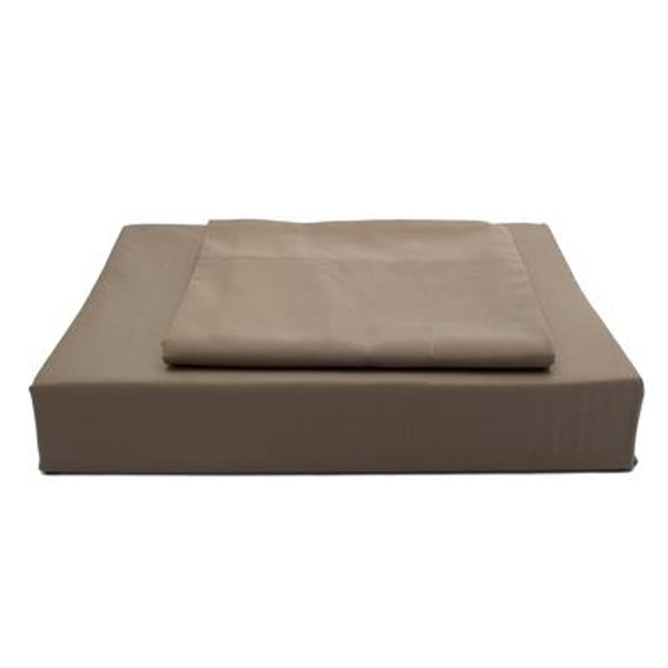 250TC Solid Duvet Cover Set; Chocolate; King