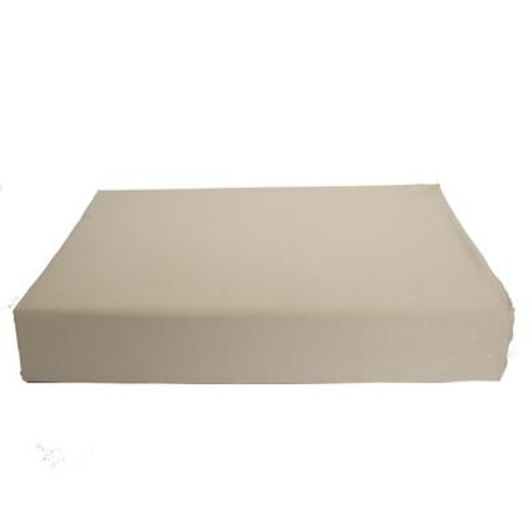 Baby Bamboo Dust Ruffle; Crib; Taupe