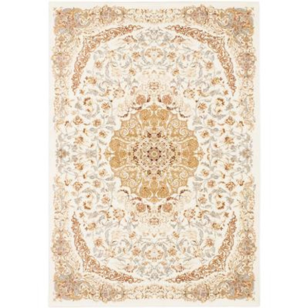 Persia Tabriz White Rug - 7 Ft. 10 In. x 11 Ft. 2 In.