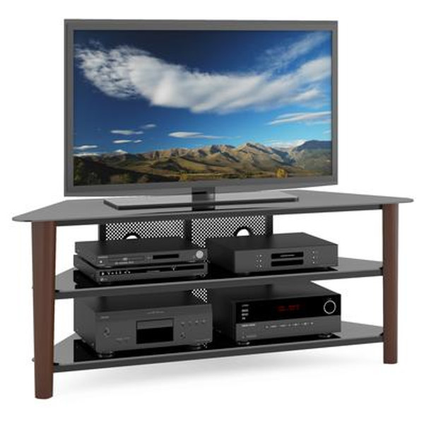 TAL-694-T Alturas Dark Espresso Wood Veneer TV Stand