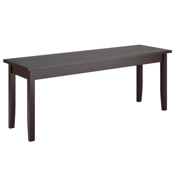 DAT-595-S Atwood Cappuccino Stained Dining Bench