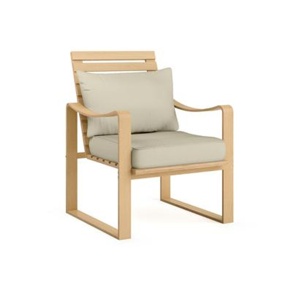 LCQ-867-C Aquios Bentwood Armchair in Warm White