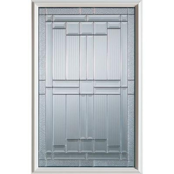 Architectural 1/2 Lite Decorative Glass with Zinc Caming