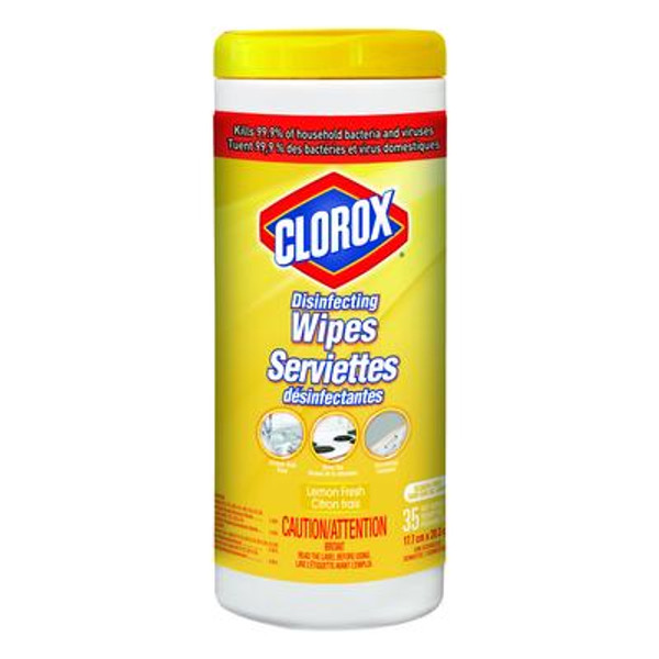 Clorox Disinfecting Wipes - Lemon 35CT