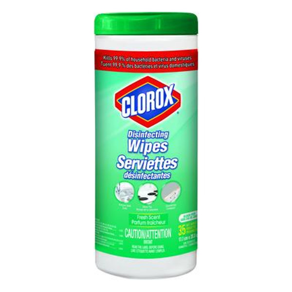 Clorox Disinfecting Wipes - Fresh Scent 35CT