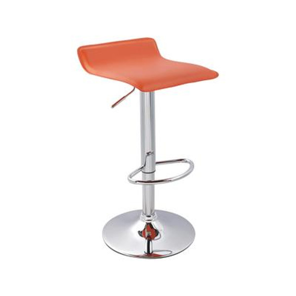 Fabia Box Of 2 Gas Lift Stool Orange