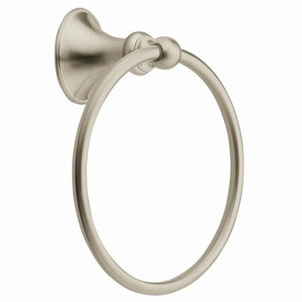 Glenshire Brushed Nickel Towel Ring