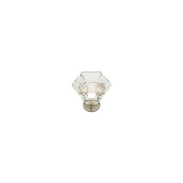 1-3/4  Faceted Acrylic Knob; 1 per pkg