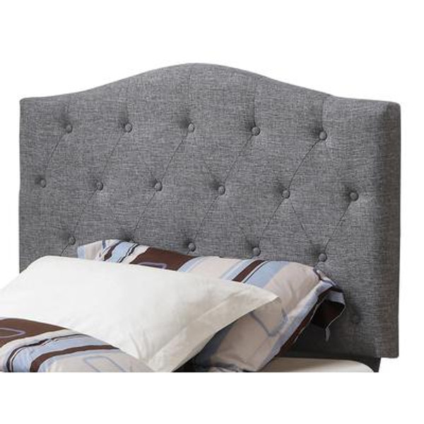 Grace 39 Inch Twin Headboard Only-Grey