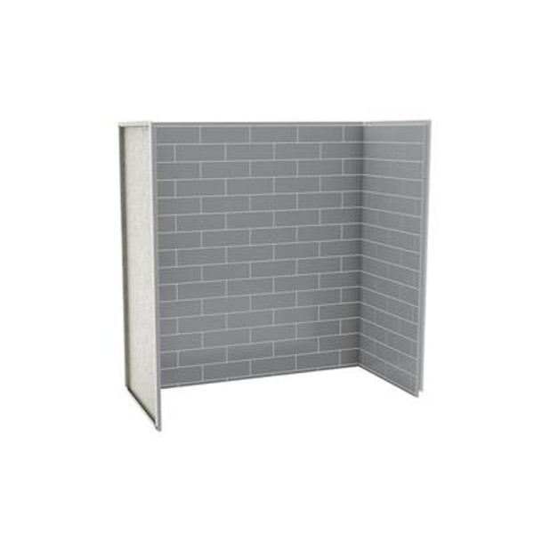 Utile Tub Shower Wall Kit 6030 Metro Ash Grey