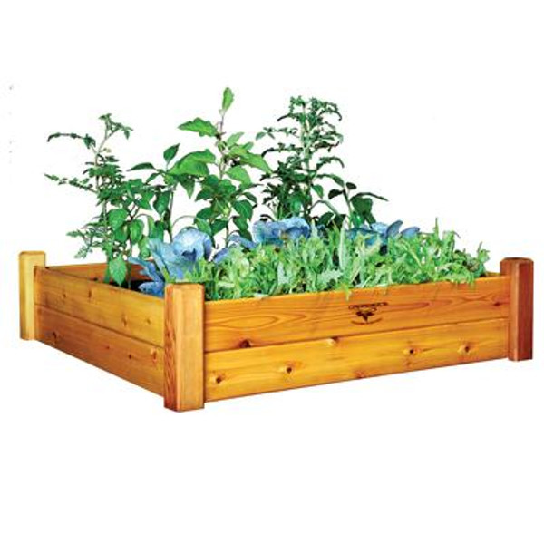 Raised Garden Bed 48x48x13 Safe Finish