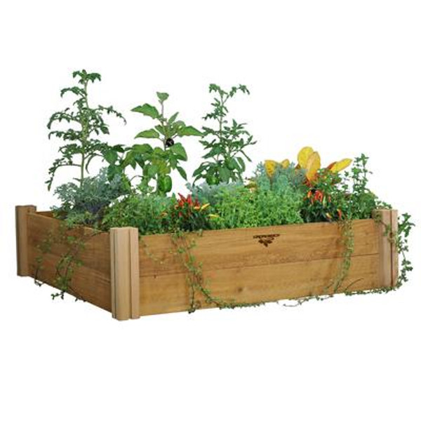 Modular Raised Garden Bed 48x48x13 - Two Level