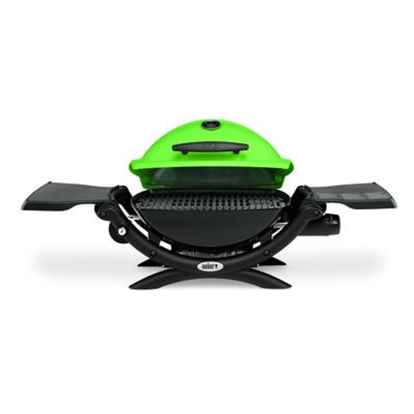 Q 1200 Gas Grill LP Green