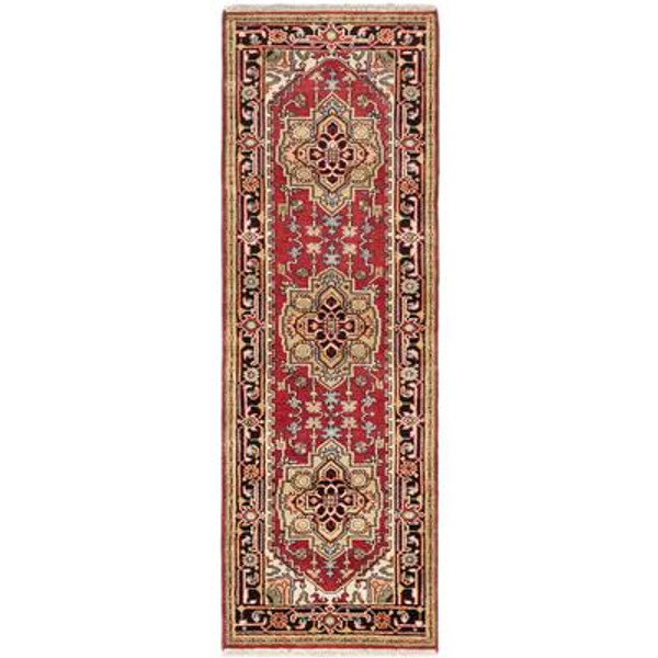 Hand-knotted Batul Rug - 2 Ft. 8 In. x 7 Ft. 8 In.