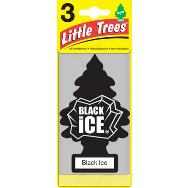 LITTLE TREES BLACK ICE 3PK