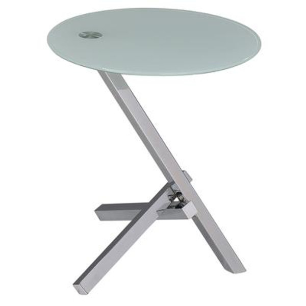 Kayla-Accent Table-White