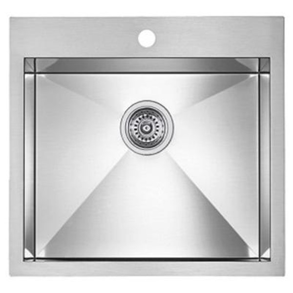 Precision Microedge 1 Level Stainless Steel Sink 22X20
