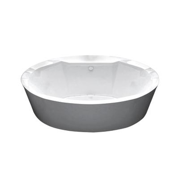 Sunstone 34 X 68 Oval Freestanding Air Jetted Bathtub