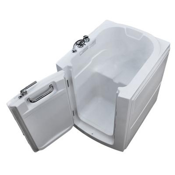 32 x 38 Right Door White Soaking Walk-In Bathtub