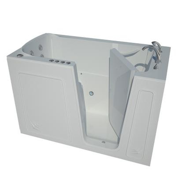 32 x 60 Right Drain White Whirlpool & Air Jetted Walk-In Bathtub