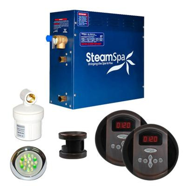 SteamSpa Royal 6kw Steam Generator Package in Oil Rubbed Bronze